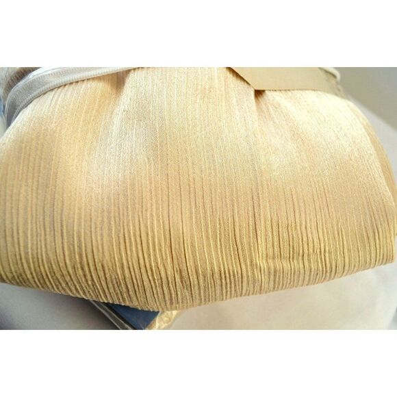 Florentine Panels Set of 2 Champagne Tonal Pin Stripe One Rod Panel 50 x 84 NEW - Picture 3 of 4